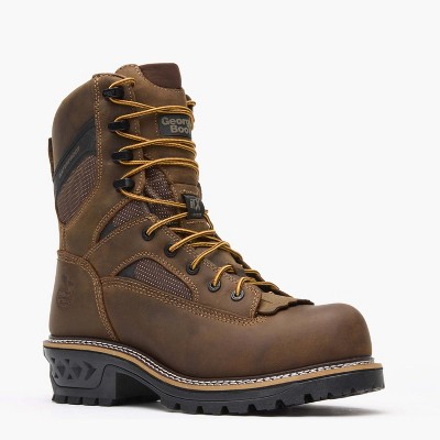 Men's Georgia Boot LTX Logger Composite Toe Waterproof Work Boot