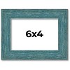 PosterPalooza | Photo Size Simple Blue Picture Frame - UV Acrylic, Foam Board Backing, Hanging Hardware - 2 of 4