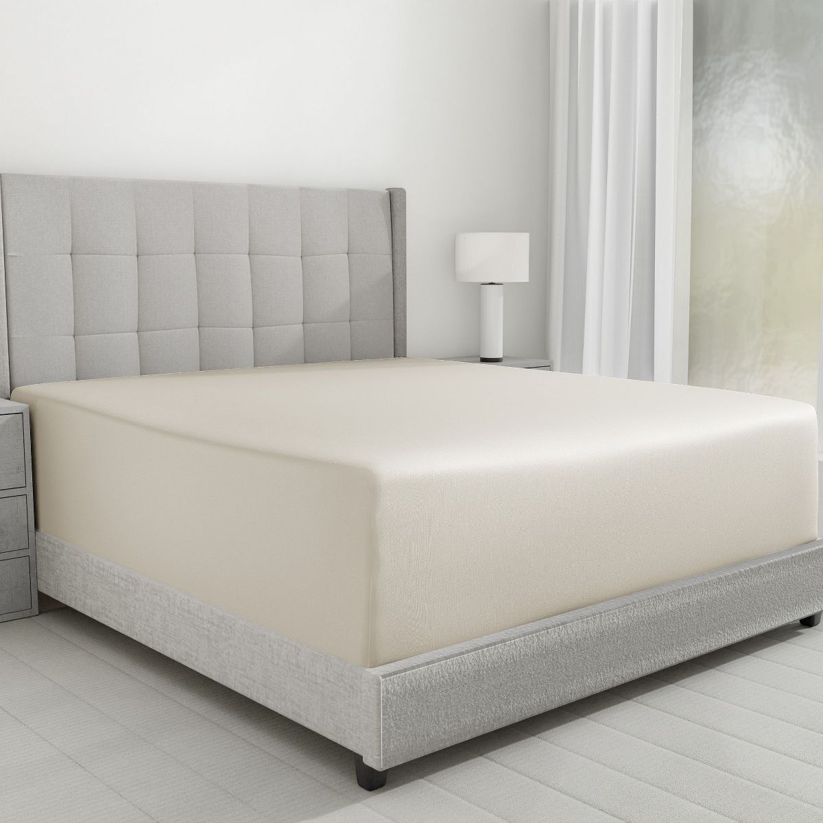 Luxury Fitted Sheet Only, 600 Thread Count - 100% Cotton Sateen, Deep Pocket, Soft, Cool & Durable by California Design Den
