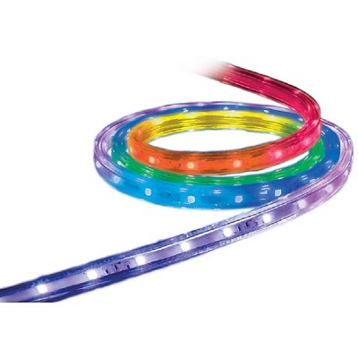 GE Color Effects 19.6 Feet RGB Motion LED Tape Light Corded Multi-color
