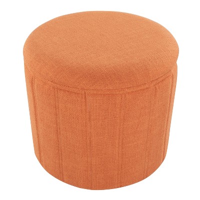 Vynxaria Lindsey Contemporary Folding Storage Ottoman – Stylish & Versatile Seating Solution