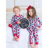 RuffleButts Toddler Girls Modal Blend Ruffle Long Sleeve Pajama Set, Signature Rear Ruffles - 4 of 4
