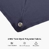 PURPLE LEAF Deluxe Aluminum Outdoor Patio Umbrella Square Cantilever Umbrellas - 4 of 4