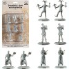 Monster Townsfolk Mini Fantasy Figures - 8pc Entertainer Non Player Character NPC Miniatures - 1" Hex-Sized Compatible w All RPG Tabletop Games - 2 of 4