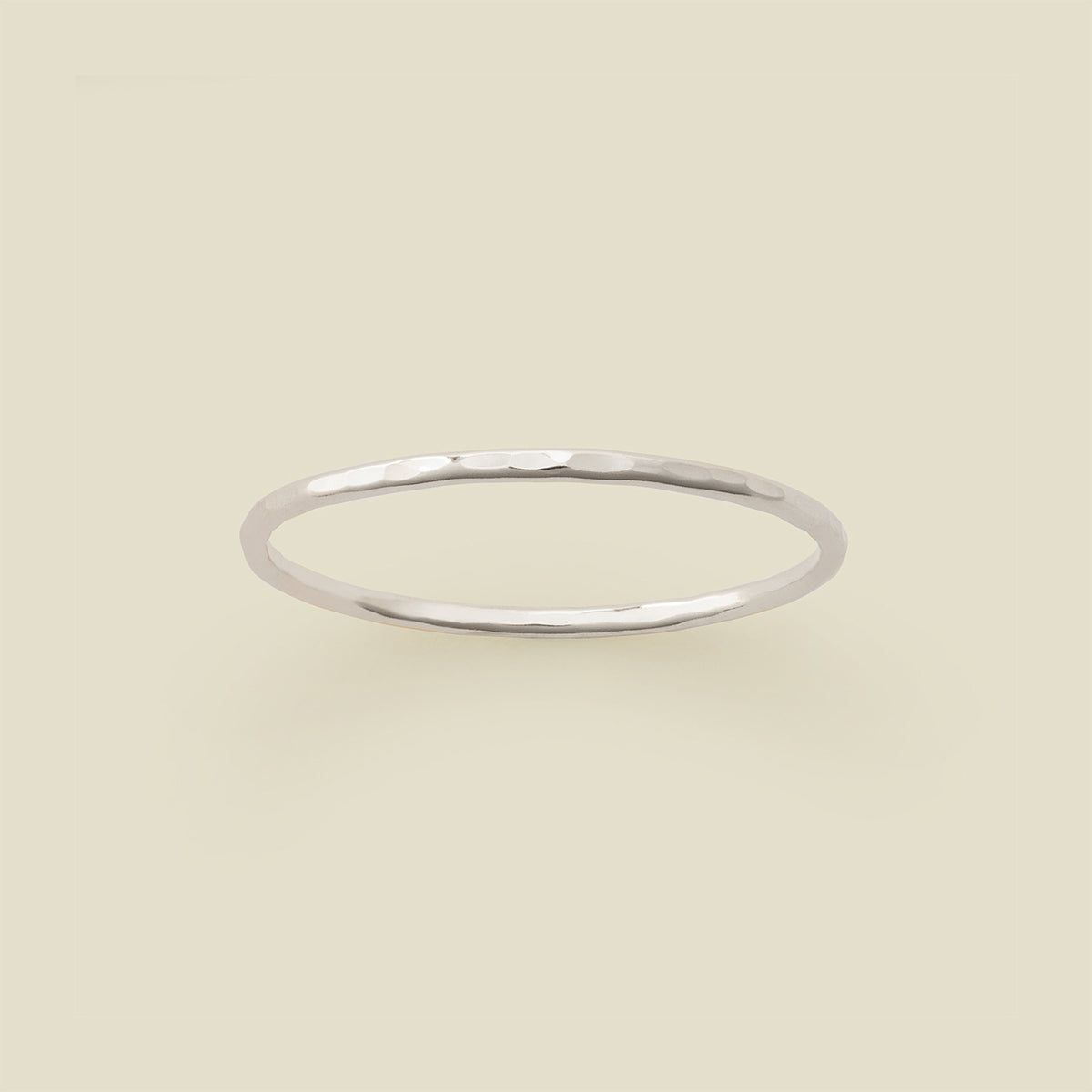 Made By Mary | Hammered Stacking Ring - thumbnail 3