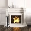 Tangkula Robust 5pc Steel Fire Place Tool set Fireplace Tools Set Stand Hearth Accessories - 2 of 4