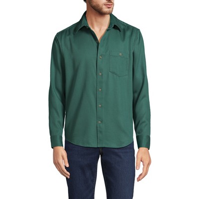 Lands' End Men's Relaxed Twill Shirt
