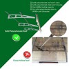 Sapphtopaz Window Awning Door Canopy Exterior 79" x 34" Awnings for Doors Polycarbonate Aluminum Alloy with Valance - 2 of 4