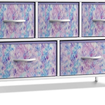 tie dye purple