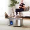 PawHut 246 oz./7L Stainless Steel Cat Water Fountain, Pet Water Fountain with Filters, Ultra-Quiet Pump, for Cats, Dogs and Multi-Pet Homes - 3 of 4