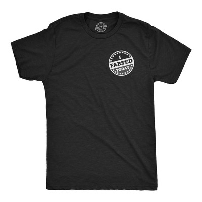 Mens Funny T Shirts I Farted Today Sarcastic Voting Graphic Novelty Tee For Men - Crazy Dog Men's T Shirt