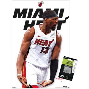 Trends International NBA Miami Heat - Bam Adebayo Feature Series 25 Unframed Wall Poster Prints - 1 of 4