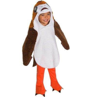 Star Wars SW VIII Deluxe Porg Toddler Costume, X-Small