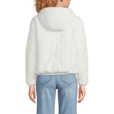 Lands' End Women's FeatherFree Insulated Diamond Quilted Reversible Jacket