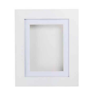 The Lakeside Collection Interchangeable Artwork Frame With Storage 5" x 7", 8.5" x 11", 9" x 12" - 5" x 7"  White
