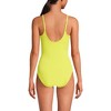 Lands' End Women's Chlorine Resistant Scoop Neck High Leg Tugless Tank Thin Strap One Piece Swimsuit Adjustable - 2 of 4