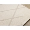 Rug Branch Contemporary Tonal/Solid, Trellis Cream Indoor Area Rug - 3 of 4