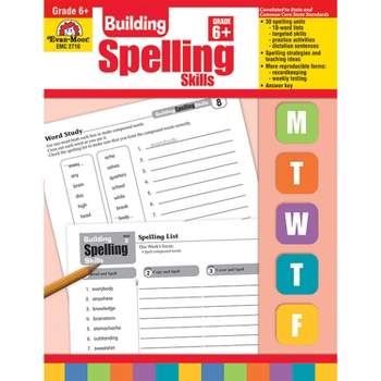 Evan-Moor Educational Publishers Building Spelling Skills, Teacher's Edition, Grade 6
