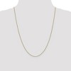 Black Bow Jewelry 0.8mm 10k Yellow Gold Classic Box Chain Necklace - 2 of 4