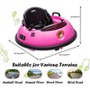 12V Ride On Bumper Car, Electric Toddlers Car with Remote Control, Safety Belt, Music, Flashing Lights, 360 Degree Spin - 4 of 4