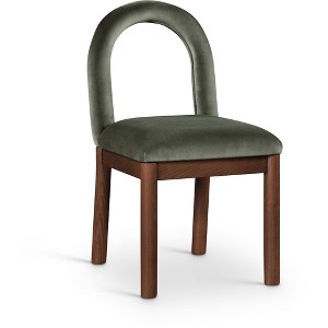Meridian Furniture,Conrad Velvet Dining Chair - 1 of 4
