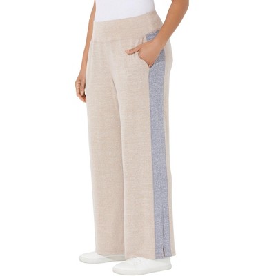 Catherines Women's Plus Size Impossibly Soft Wide Leg Pant