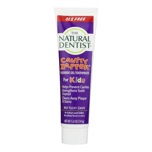 The Natural Dentist Not Yucky Grape Kids Toothpaste - 5 Oz : Target