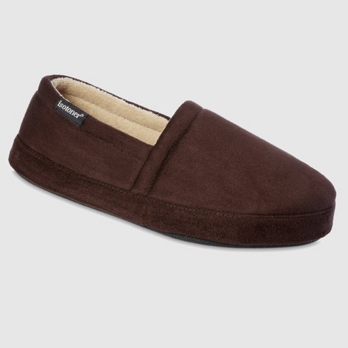 Isotoner closed best sale back slippers