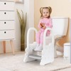 Whizmax Toddler 2-Step Stool with Handrails, Kids Step Stool for Bathroom Sink and Toilet Potty Training Kitchen Counter, Toddler Step ladder - 4 of 4