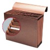 Smead TUFF Expanding Wallet, 12 Sections, Elastic Cord Closure, 1/6-Cut Tabs, Letter Size, Redrope - 4 of 4