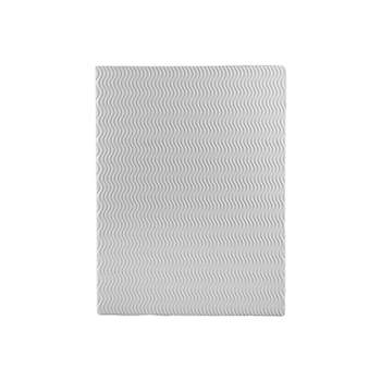 JAM Paper Corrugated Two-Pocket Fluted Folders White 88506D
