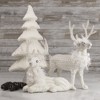 Northlight Cable Knit Sweater Sitting Reindeer Christmas Figure - 9.75" - image 2 of 4