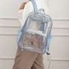 MKF Collection Cleo Clear PVC Backpack for Women Transparent Bag by Mia K - 3 of 4