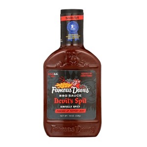 Famous Dave's BBQ Sauce Devil's Spit (Pack of 2) - 1 of 4