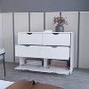 CAVINAS 6 Dresser for Bedroom with Handle Free Design,Modern Chest of Drawers,Freestanding Dresser for Bedroom - 2 of 4