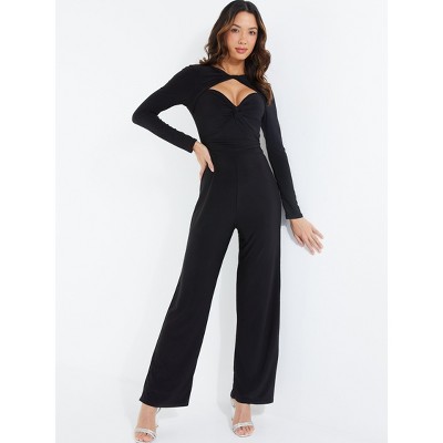 Ity Long Sleeve Jumpsuit With Keyhole Neck: Ity Long Sleeve Jumpsuit ...
