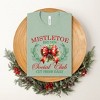Simply Sage Market Women's Coquette Mistletoe Social Club Short Sleeve Graphic Tee - 3 of 4