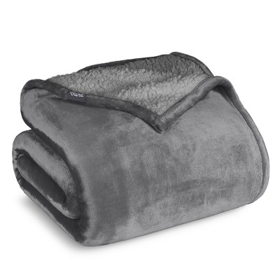 Faux Shearling Fleece Blanket by Bare Home