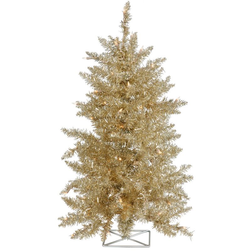 Vickerman Champagne Series Artificial Christmas Tree, 1 of 6