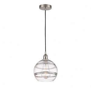 Rochester - 1 Light Cord Hung Mini Pendant In Industrial Style-11.63 Inches Tall and 10 Inches Wide - 1 of 1