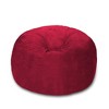 5' Large Bean Bag Chair With Memory Foam Filling And Washable Cover - Relax  Sacks : Target