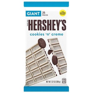 HERSHEY'S Giant Candy Bar Cookies 'n' Creme 7.37 oz - 1 of 1