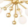 CWI Lighting Element 8 Light Chandelier With Sun Gold Finish - 3 of 4