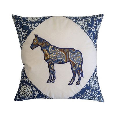 C&F Home 16" x 16" Horse Embroidered Pillow