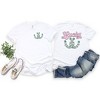 Simply Sage Market Women's Lucky Horseshoes Front and Back Short Sleeve Graphic Tee - 3 of 3