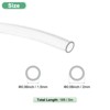 Unique Bargains Clear PVC Tube Flexible Lightweight Low Pressure Industrial Tubing 1 Pc - 3 of 4