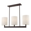 Livex Lighting Hayworth 3 - Light Chandelier in  Bronze - 3 of 4