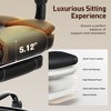 Captiva Designs Executive Ergonomic Office Chair Big & Tall Swivel Office Chair with Footrest and Recline Function, Black - 4 of 4