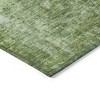 Olive Green And Artichoke Green Abstract Washable Indoor Outdoor Area Rug - 4 of 4