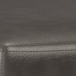 gray faux leather